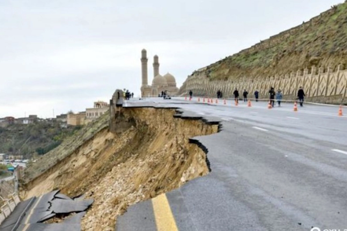 Azərbaycandakı sürüşmə zonalarında son vəziyyət AÇIQLANDI