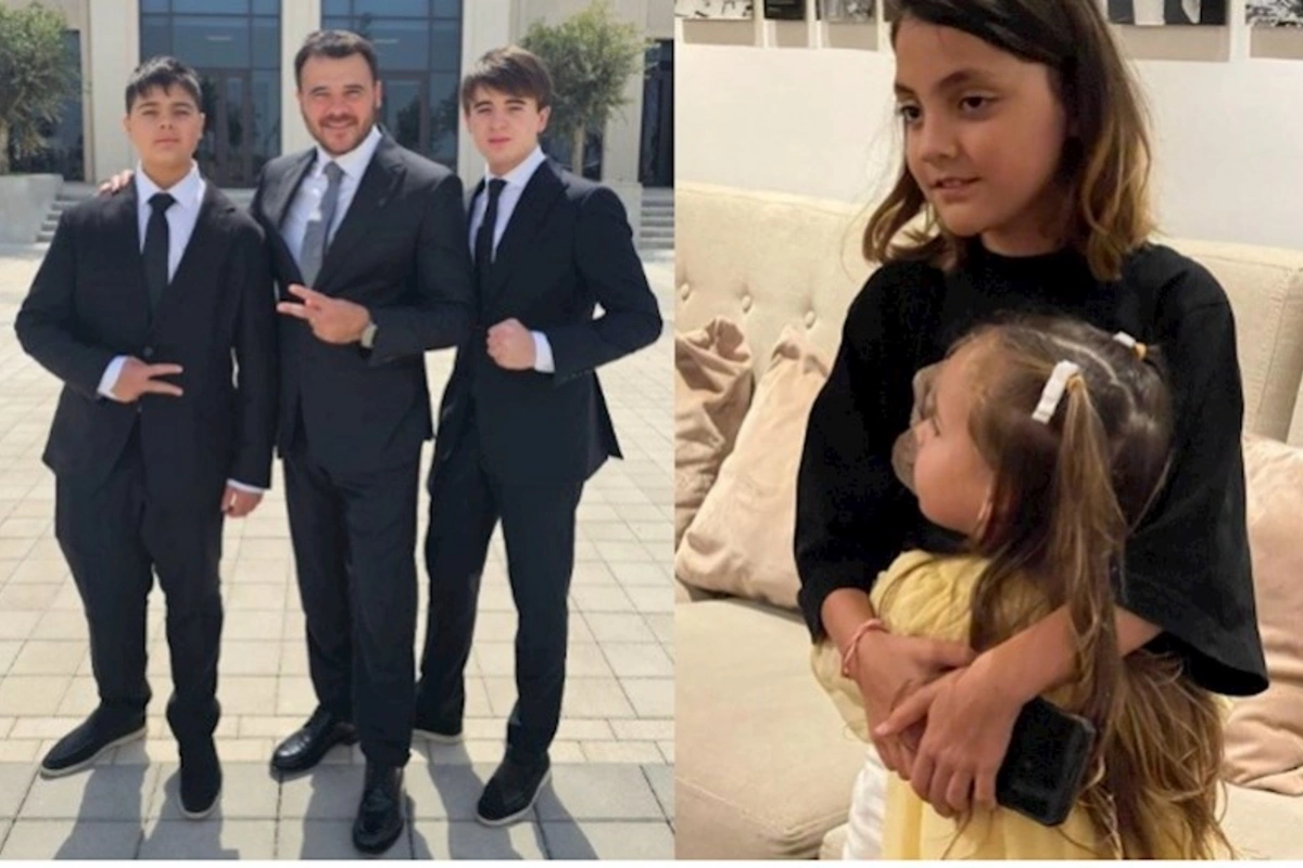 Emin övladlarını belə təbrik etdi — FOTOLAR