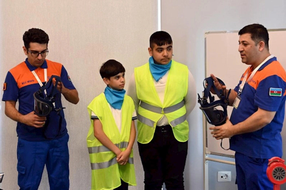 “Azərişıq ASC Uşaqların Beynəlxalq Müdafiəsi Günü İlə Əlaqədar Təlim Keçirib — FOTOLAR