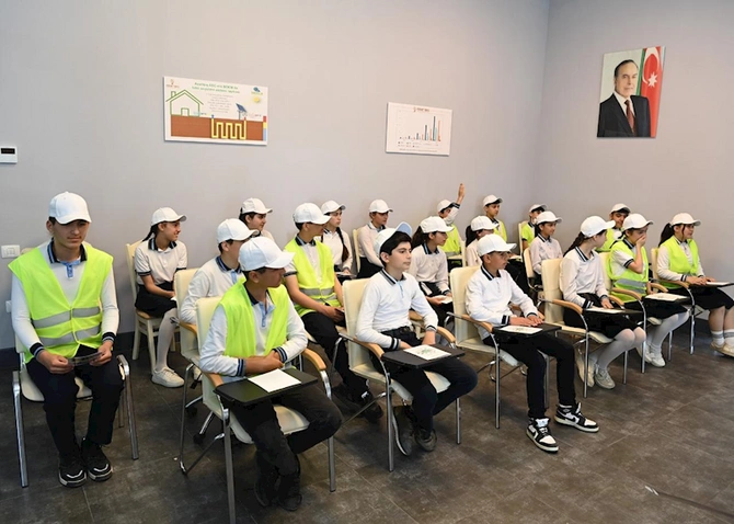 “Azərişıq ASC Uşaqların Beynəlxalq Müdafiəsi Günü İlə Əlaqədar Təlim Keçirib — FOTOLAR