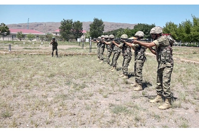 Naxçıvanda ehtiyatda olan hərbçilər orduya çağrıldı — VİDEO