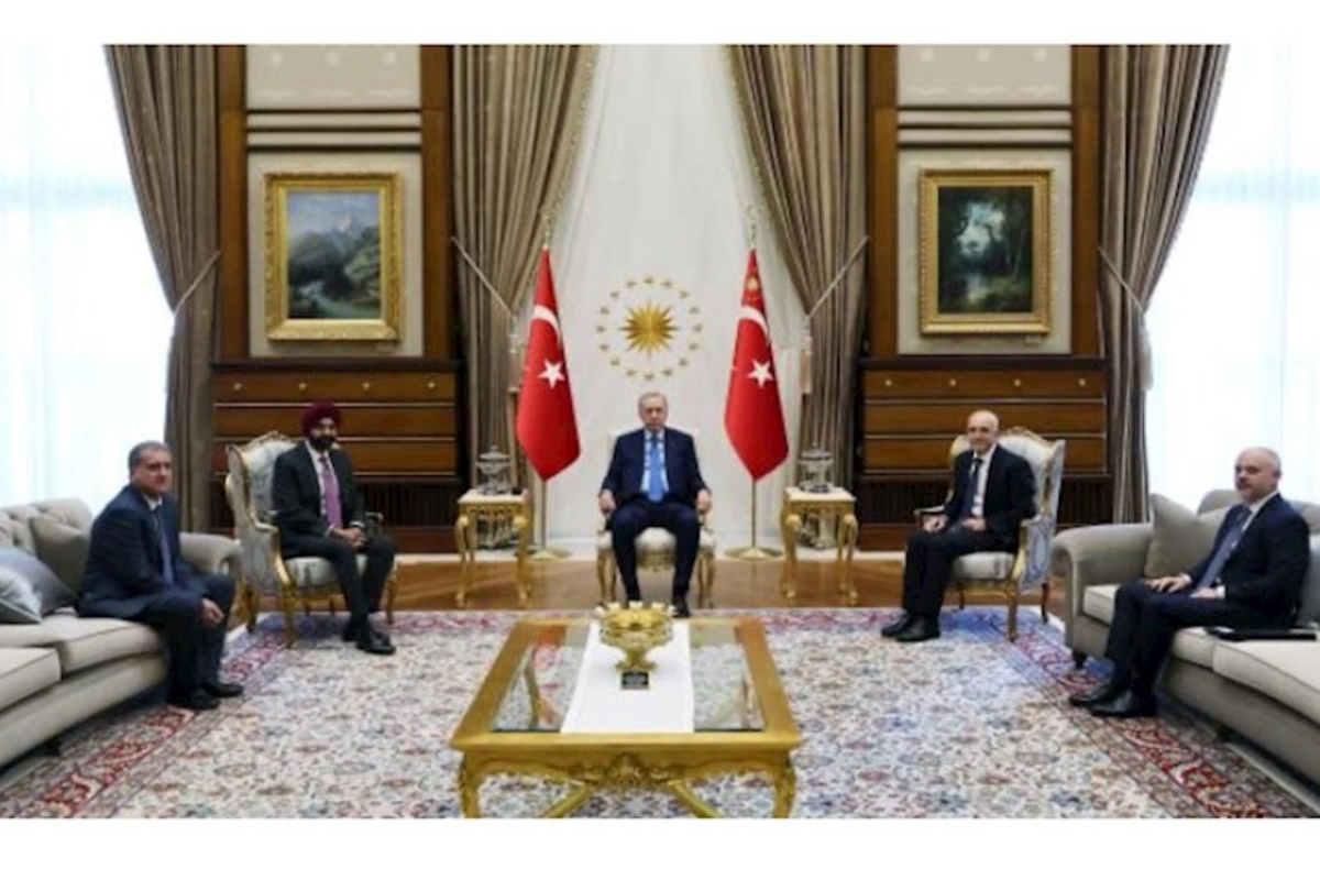 Ərdoğan Dünya Bankının sədri ilə görüşdü