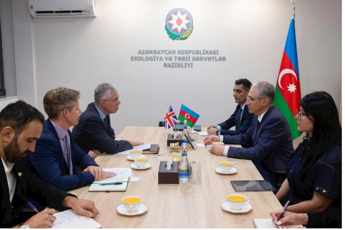 Muxtar Babayev Britaniya səfiri ilə COP29-a hazırlıq məsələlərini müzakirə edib