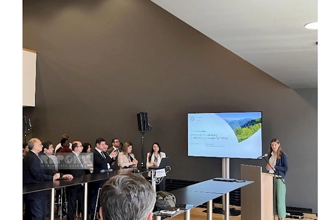 Azərbaycan COP29-la bağlı hərtərəfli fəaliyyət planını Almaniyada təqdim etdi — FOTO