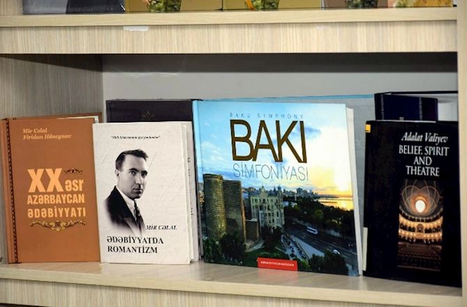 Özbəkistan Milli Kitabxanasında Azərbaycan guşəsinin açılışı oldu — FOTOLAR