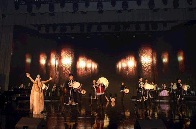 Daşkənddə Azərbaycan incəsənətinin növbəti təntənəsi — FOTOLAR