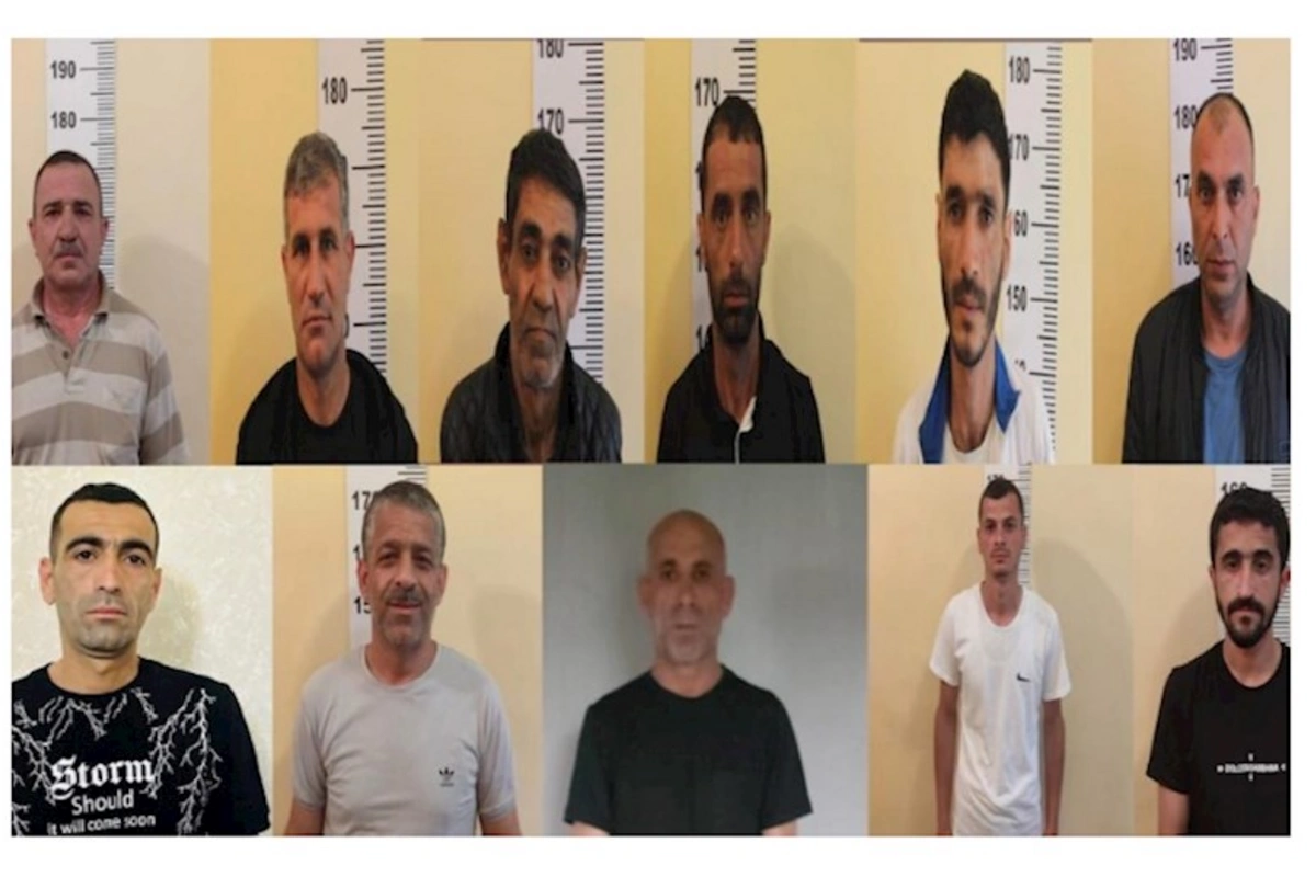 Polis Ağdaşda əməliyyat keçirdi 12 nəfər saxlanıldı
