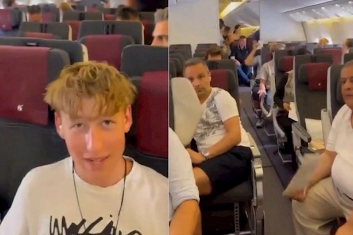 Qatar Airways təyyarəsində sərnişinlər huşlarını itirdilər — VİDEO
