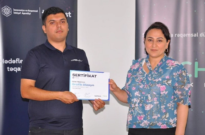 Muğan Rəqəmsal Vadisinin ilk məzun günü keçirildi — FOTOLAR Muğan Rəqəmsal Vadisinin ilk məzun günü keçirildi — FOTOLAR