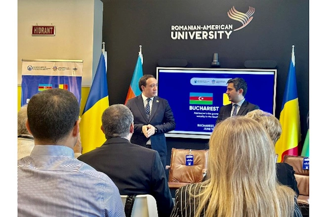 Qərbi Azərbaycana qayıdışla bağlı Buxarest Forumu baş tutub — FOTOLAR