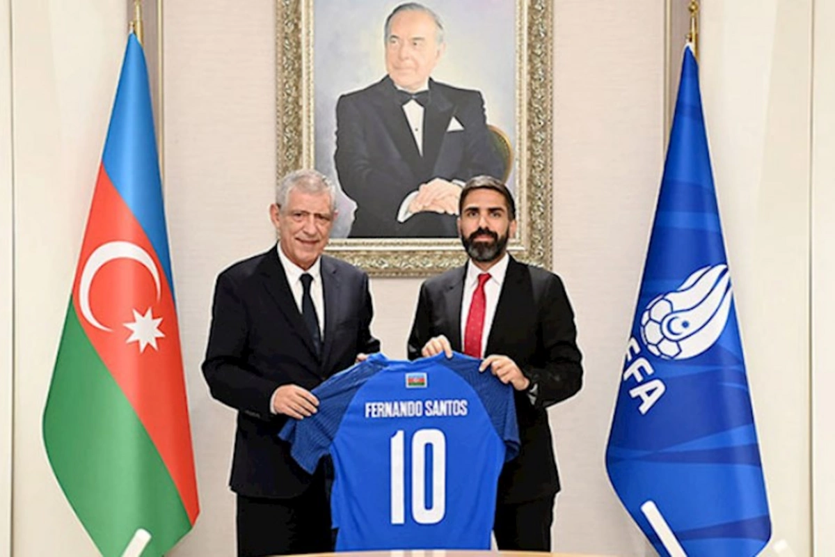 Rövşən Nəcəf Santuşla görüşdü — FOTO