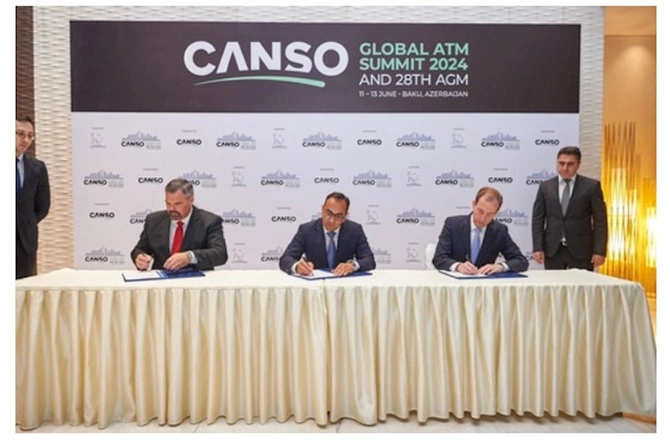 AZANS, “Aireon” və “Metron Aviation” mülki aviasiyada ən yeni rəqəmsal platformalar hazırlayacaq — FOTOLAR