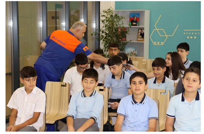 “Azərişıq” azad olunan ərazilərdə maarifləndirici tədbir keçirdi — FOTOLAR