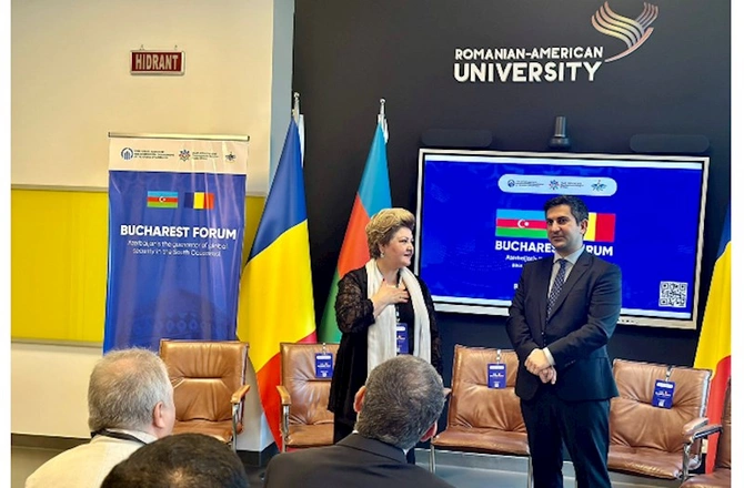 Qərbi Azərbaycana qayıdışla bağlı Buxarest Forumu baş tutub — FOTOLAR