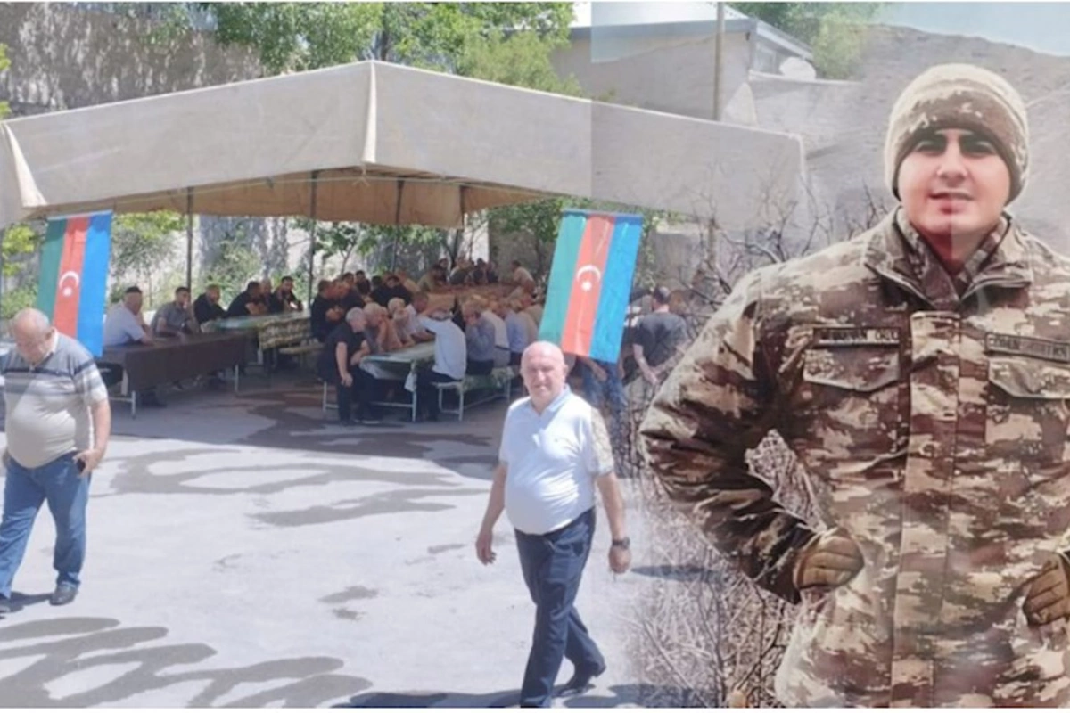Naxçıvanda Ceyhun Hüseynovun hüzr mərasimindən VİDEOREPORTAJ