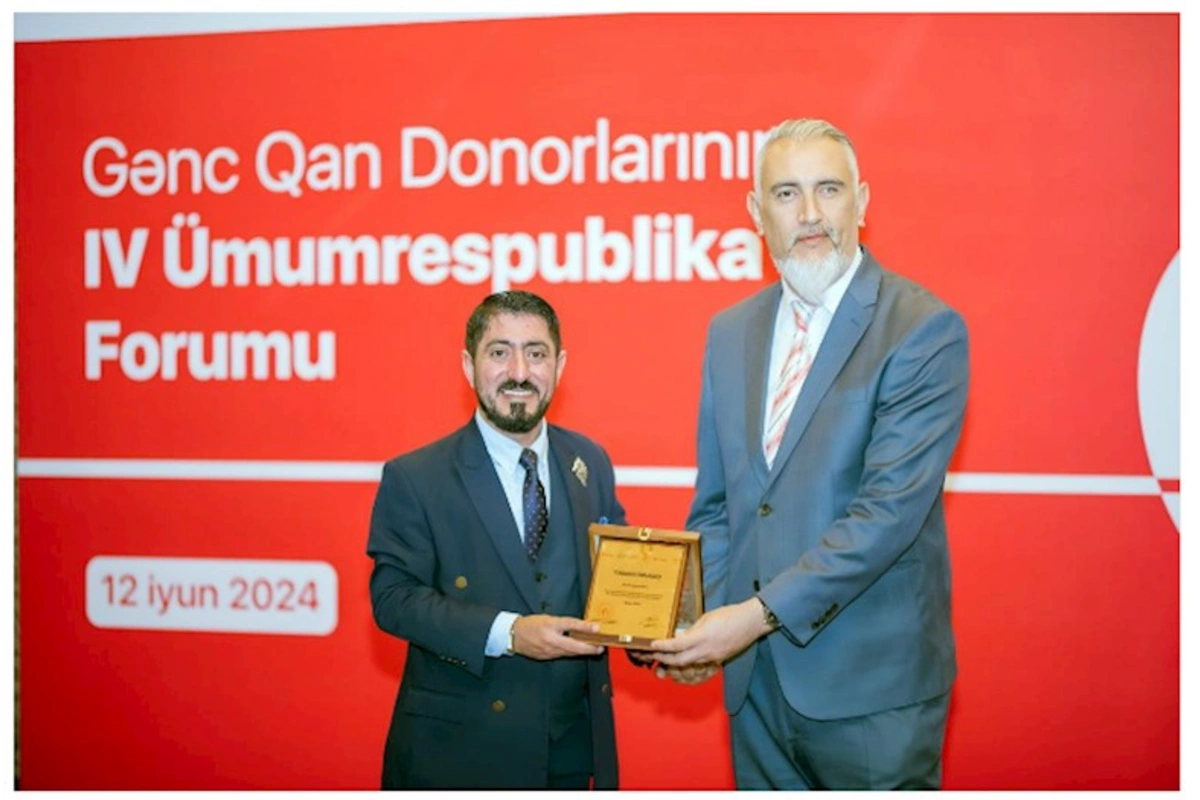 Bank Respublika qan donorluğunda fəal iştirakına görə mükafatlandırılıb — FOTO