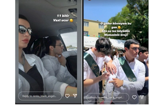 Məşhurların övladları MƏZUN OLDU — FOTO