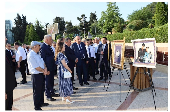 Xətai rayonunda Milli Qurtuluş Günü ilə bağlı silsilə tədbirlər davam edir — FOTOLAR