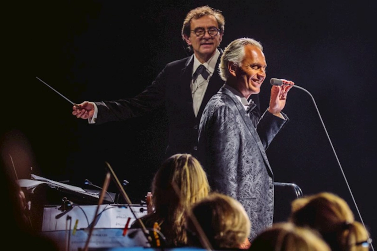Andrea Bocellinin 30 illik yubiley konserti keçirildi — FOTOLAR