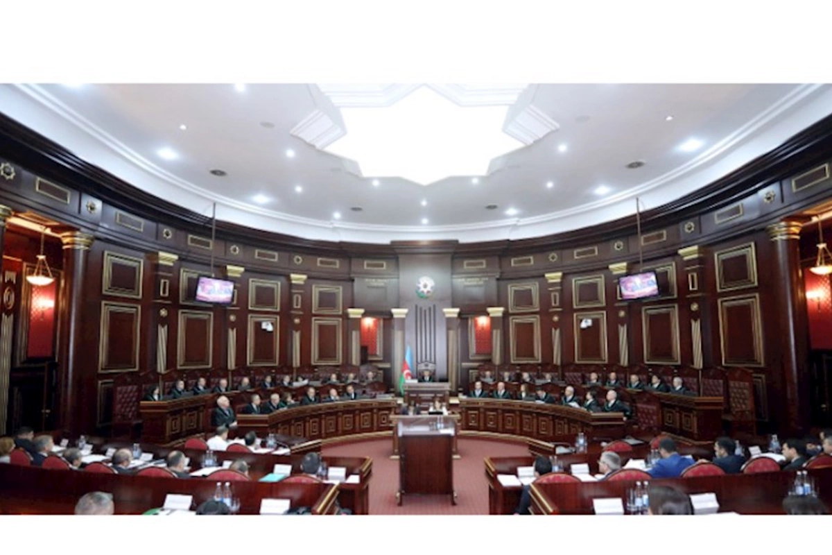 Ali Məhkəmənin Plenum iclası keçirilib — FOTOLAR