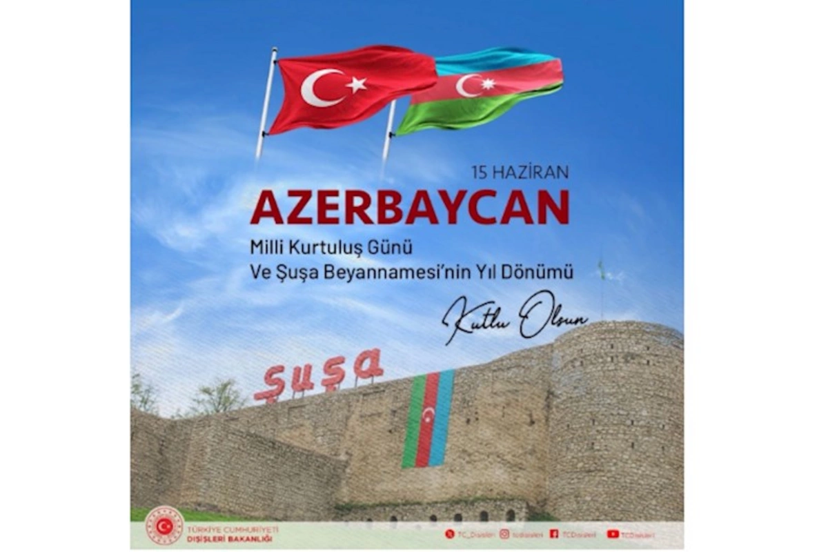 Əbədiyyən bir yerdə olacağıq — Türkiyə XİN-dən PAYLAŞIM