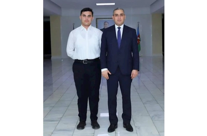 Qarabağ Universitetinin ilk tələbəsi — FOTO