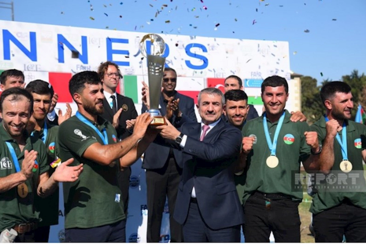 Bakıda keçirilən dünya çempionatının qalibləri mükafatlandırılıb