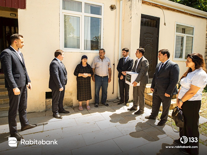 Rabitəbank Qurban bayramı ərəfəsində şəhid və qazi ailələrinə dəstək olub Rabitəbank Qurban bayramı ərəfəsində şəhid və qazi ailələrinə dəstək olub