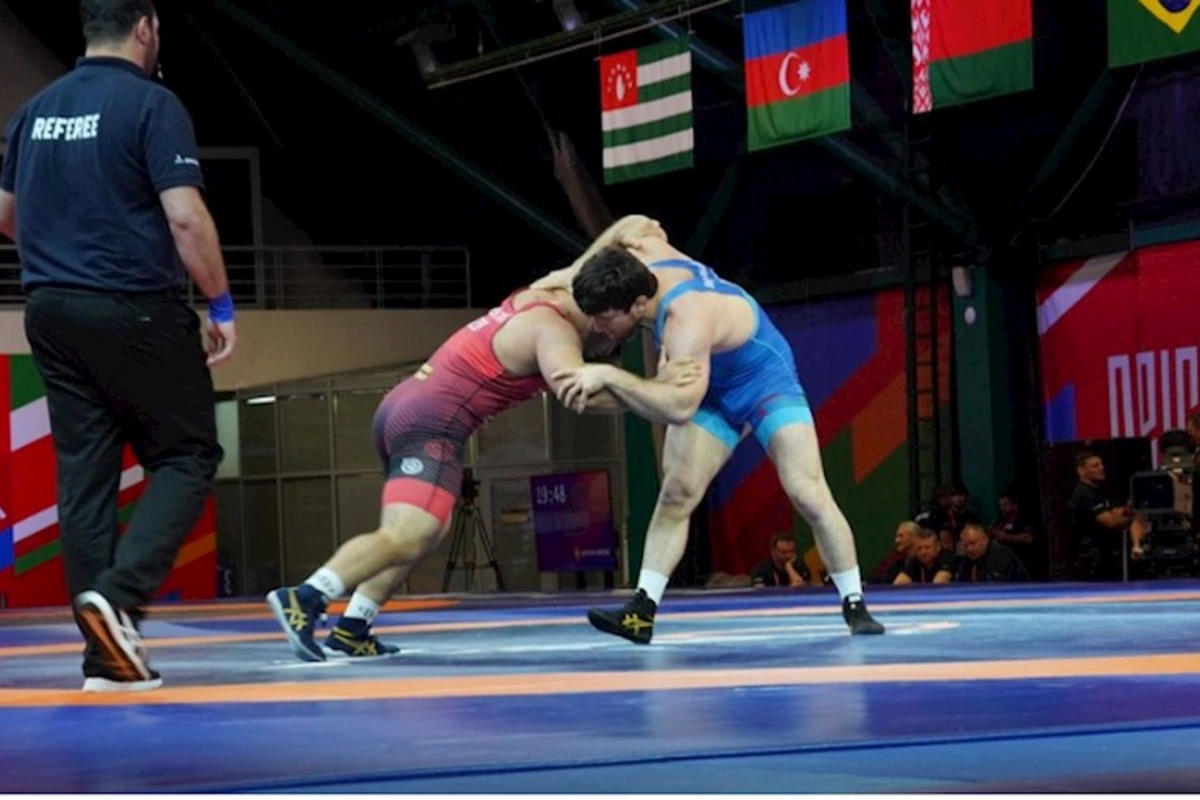 Azərbaycan güləşçiləri bu gün Tatarıstanda altı medal qazanıblar
