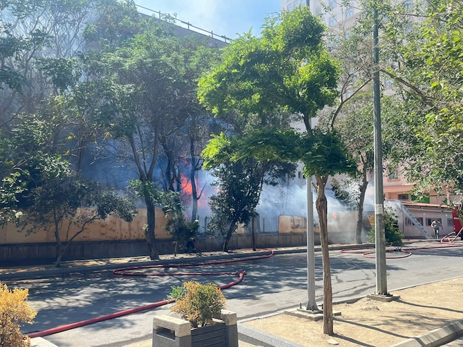 Doğum evinin yaxınlığında baş verən yanğın söndürüldü — (YENİLƏNİB) Doğum evinin yaxınlığında baş verən yanğın söndürüldü — (YENİLƏNİB)