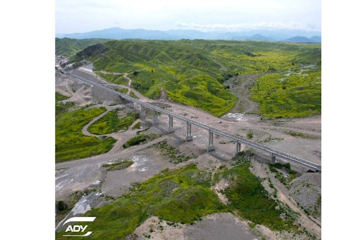 Horadiz-Ağbənd dəmir yolunun tikintisi üzrə işlərin 56%-i tamamlanıb — FOTOLAR
