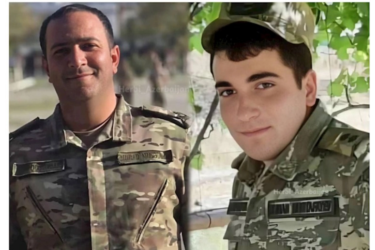 Dəhşətli qəzada həlak olan zabitlərin FOTOLARI