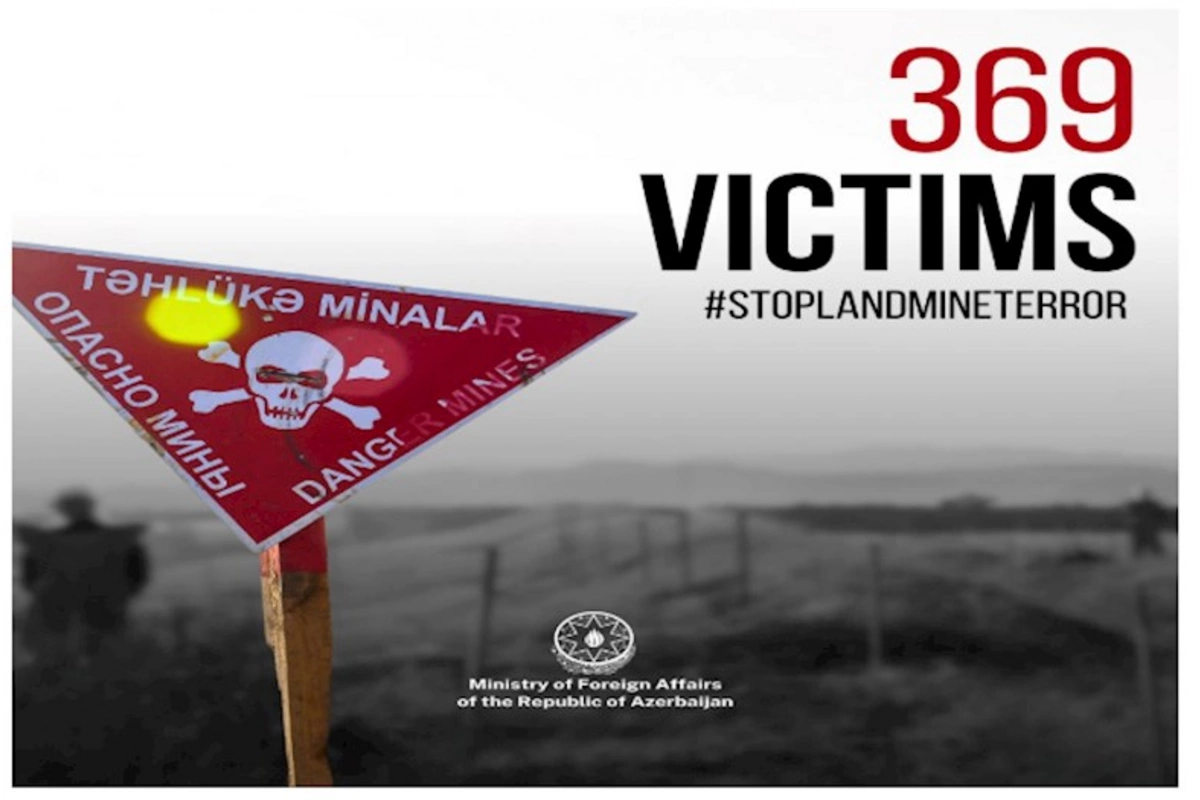 Vətən müharibəsindən bəri mina qurbanlarının ümumi sayı AÇIQLANDI