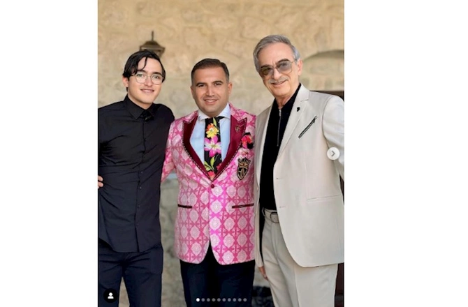 Polad Bülbüloğlunun oğlu Murtuza Bülbüloğlunun 23 yaşı tamam oldu — FOTO