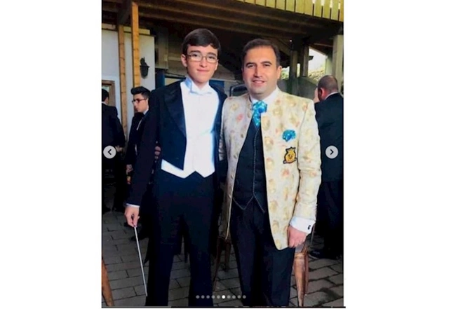 Polad Bülbüloğlunun oğlu Murtuza Bülbüloğlunun 23 yaşı tamam oldu — FOTO