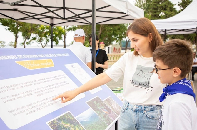 “Azərbaycanın milli parklarının tanıtımı” tədbirində mindən artıq ziyarətçi iştirak edib — FOTOLAR