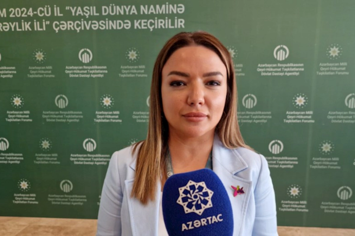 Azad edilmiş ərazilərdə ilk dəfə Azərbaycan QHT-lərinin Əməkdaşlıq Forumu keçirilir — Aygün Əliyeva