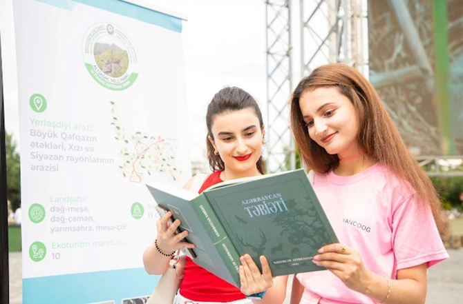 “Azərbaycanın milli parklarının tanıtımı” tədbirində mindən artıq ziyarətçi iştirak edib — FOTOLAR