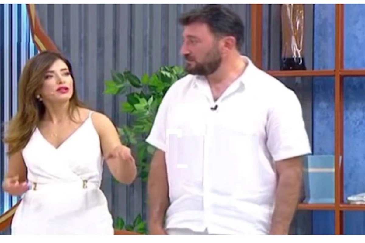 ATV-nin efirində GƏRGİNLİK: Məşhur meyxanaçı əsəbləşdi... — VİDEO