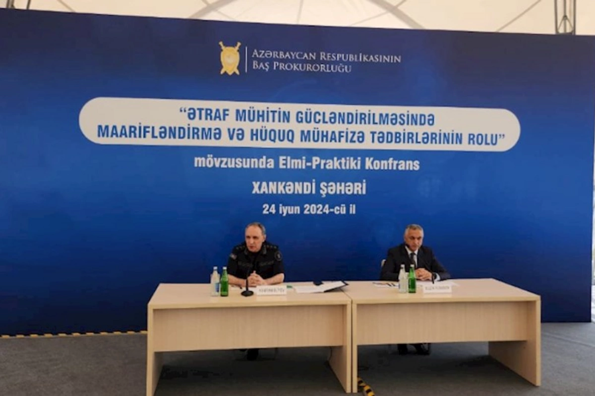 Xankəndidə Kamran Əliyevin rəhbərliyi ilə konfrans keçirilir