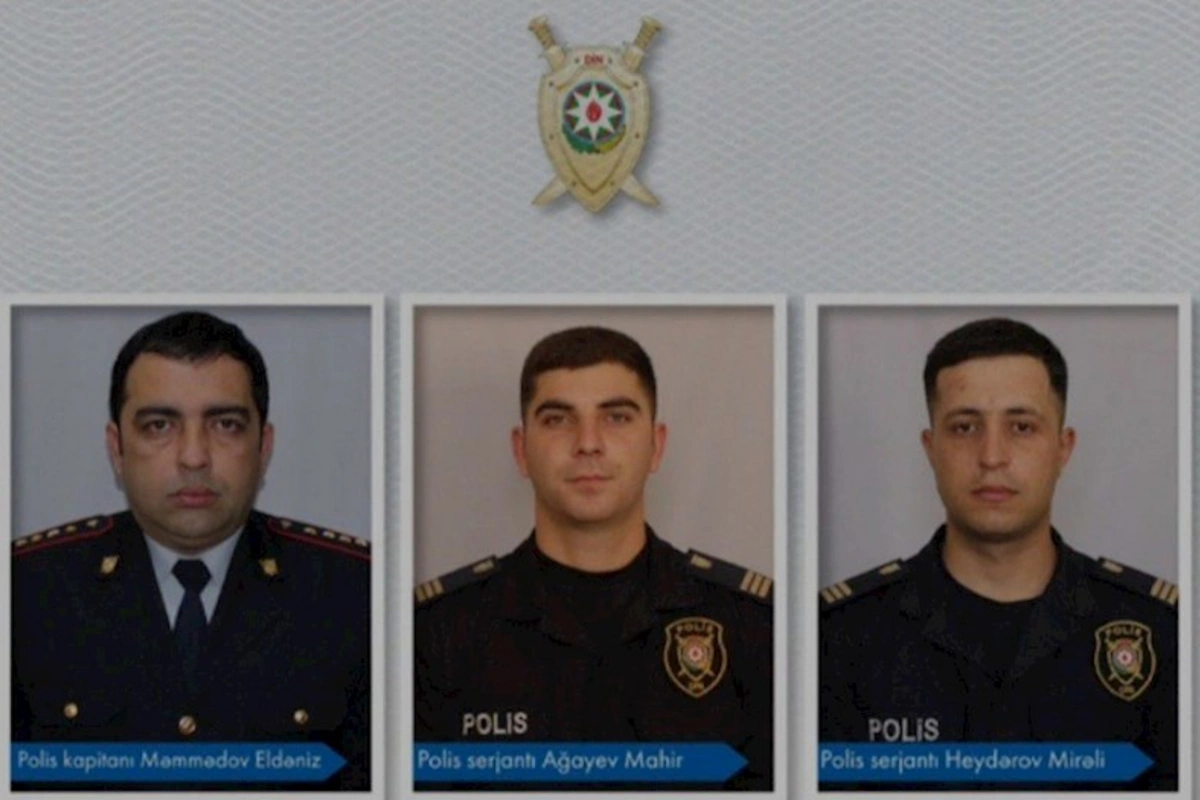 Xalqın təhlükəsiziyi üçün öz həyatından keçən Azərbaycan polisi…