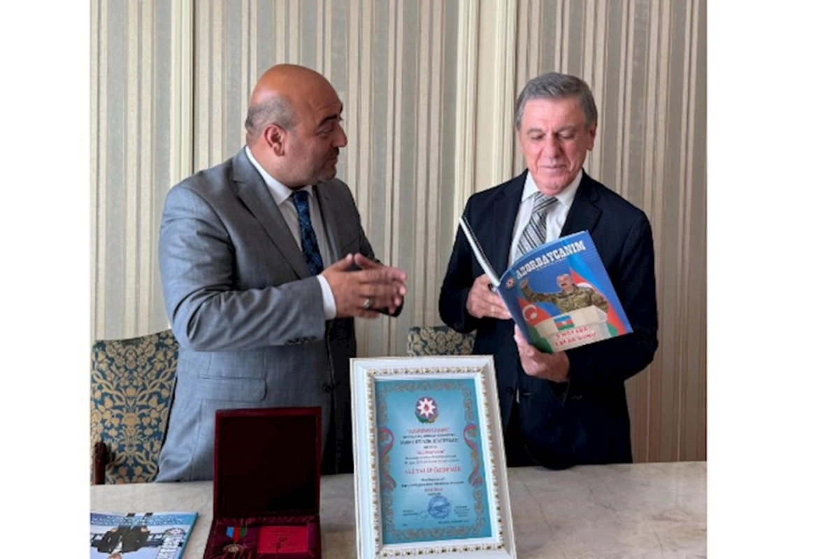 Keçmiş nazir “Azərbaycanın dostu” qızıl ordeninə layiq görülüb — FOTOLAR