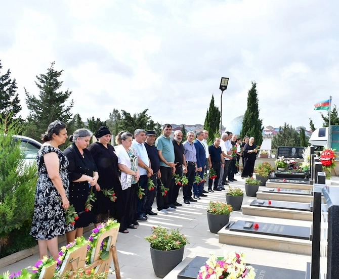 Abşeron rayonunda Silahlı Qüvvələr Günü qeyd edilib — FOTOLAR