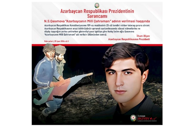 Prezidentdən Natiq Qasımovla bağlı paylaşım — FOTO Prezidentdən Natiq Qasımovla bağlı paylaşım — FOTO