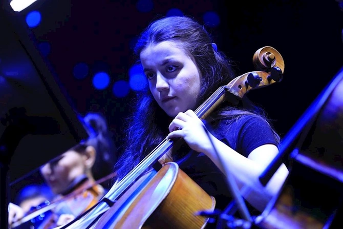 Bakıda Rusiya Mədəniyyəti Günlərinin təntənəli açılış mərasimi olub — FOTOLAR