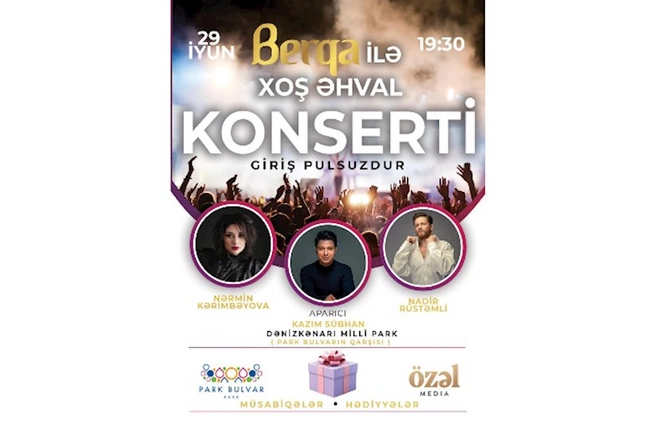 “Berqa” “Xoş əhval” şüarı ilə növbəti konsertlərini keçirir