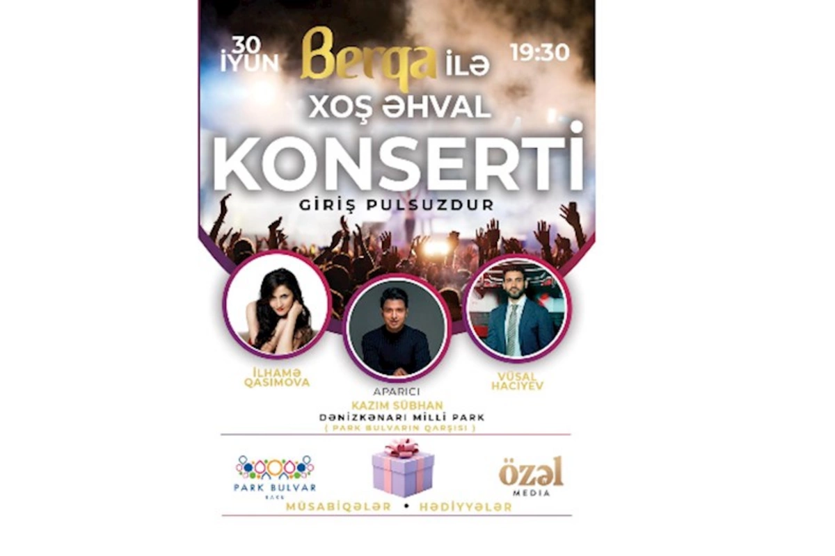 “Berqa” “Xoş əhval” şüarı ilə növbəti konsertlərini keçirir