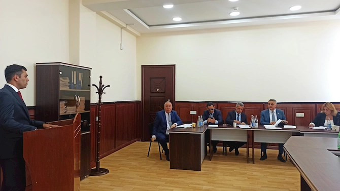 Anar Bağırovun rəhbərliyi ilə magistr dissertasiyalarının müdafiəsi keçirilib — FOTOLAR Anar Bağırovun rəhbərliyi ilə magistr dissertasiyalarının müdafiəsi keçirilib — FOTOLAR
