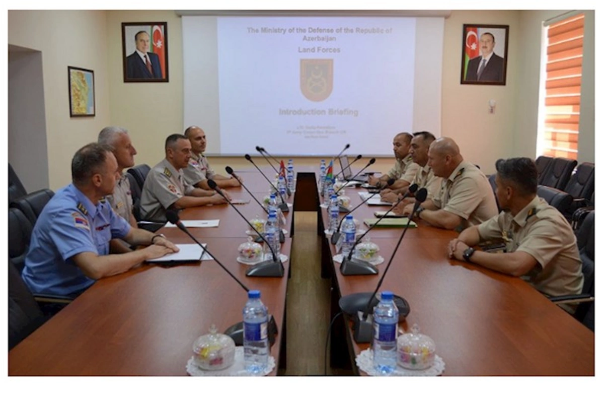 Azərbaycanla Serbiyanın hərbi ekspertləri görüşdülər — FOTO