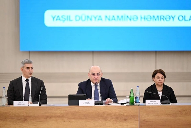 COP29 ilə əlaqədar Təşkilat Komitəsinin dördüncü iclası keçirilib — FOTOLAR